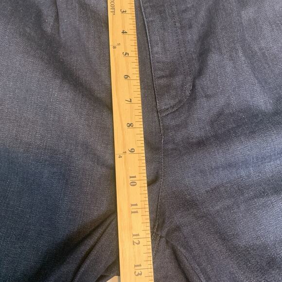 Eileen Fisher Jeans Womens 14 Pleated Front Tapered Ankle Leg Dark Wash Organic - Picture 8 of 9